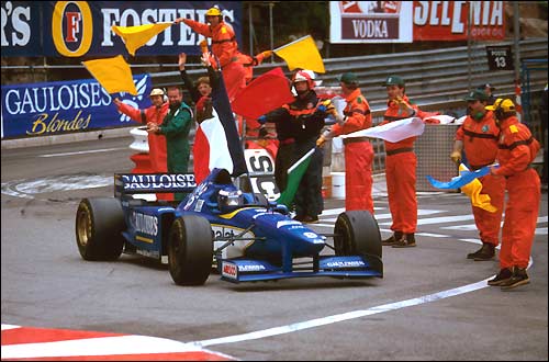 Гран При Монако 1996. Первая и единственная победа Оливье Паниса