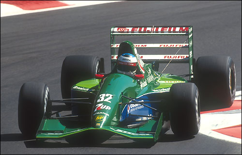 1991-й. Jordan и Михаэль Шумахер в Спа 