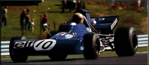 Первую гонку после возвращения в Ф1 Питер провел на трассе Уоткинс-Глен за рулем Tyrrell 001