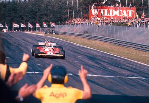 Победный финиш Ники Лауды на Гран При Бельгии 1976 года
