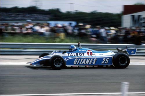 Ligier Патрика Тамбэ на домашнем Гран При 1981 года