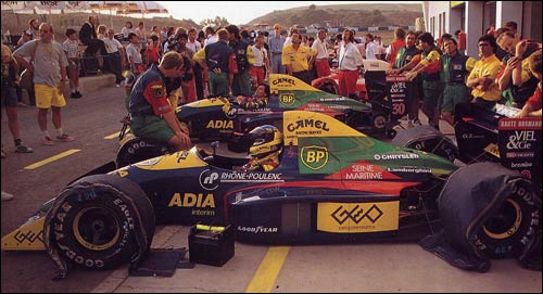 Команда Larrousse. 1989 год