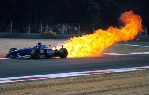 Ярно Трулли на Гран При Италии 1997 года