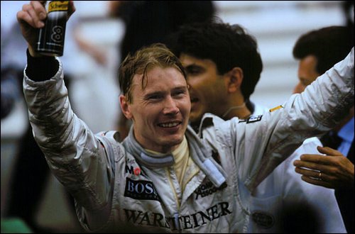 Победитель Гран При Монако 1998 года Мика Хаккинен