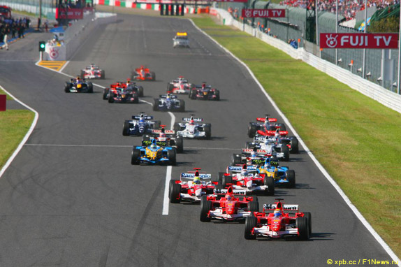 Старт Гран При Японии 2006 года