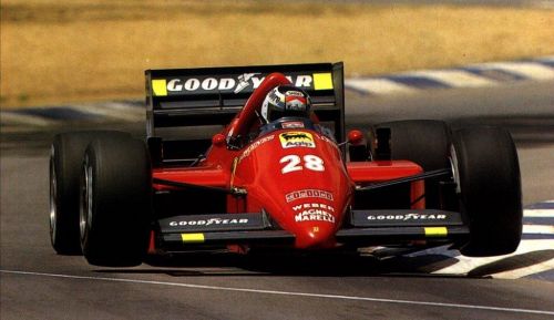 Стефан Йоханссон на пути к "бронзе" Гран При Австралии 1986 года