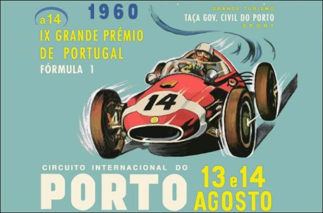 Афиша Гран При Португалии 1960 года