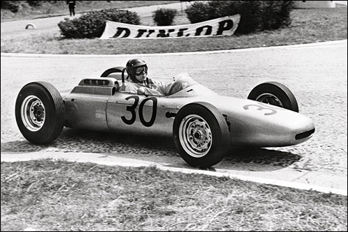 Дэн Гёрни на Porsche 804, 1962 год