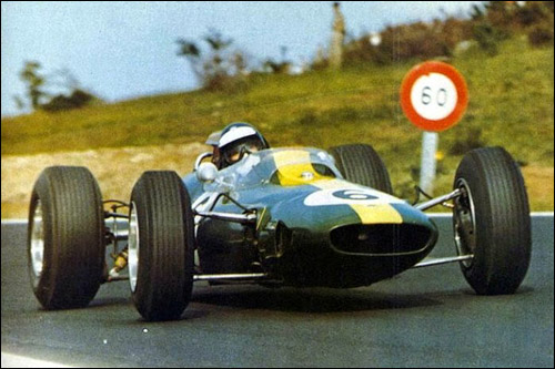 Джим Кларк на Гран При Франции 1965 года