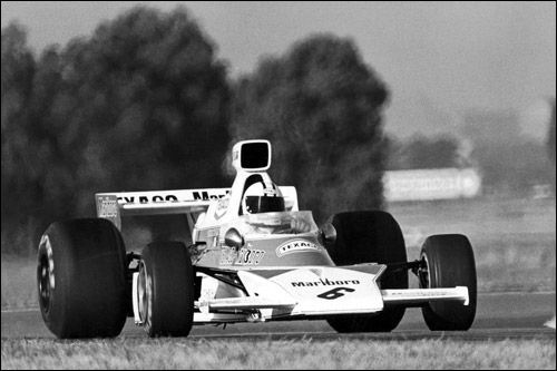 Денни Халм на McLaren M23, Гран При Аргентины 1974 года
