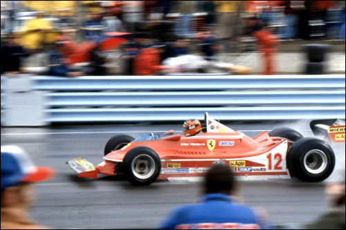 Жиль Вильнёв на Гран При США в Уоткинс-Глен 1979 года