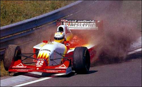 Гран При Венгрии 1993 года получился для Луки непростым. Как и весь nn сезон, да и вообще вся карьера