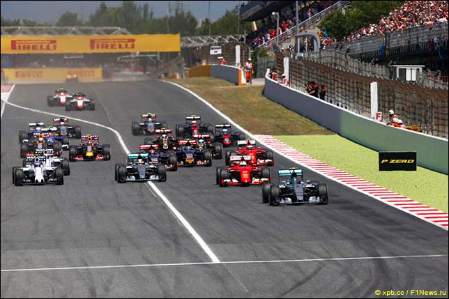 Старт Гран При Испании