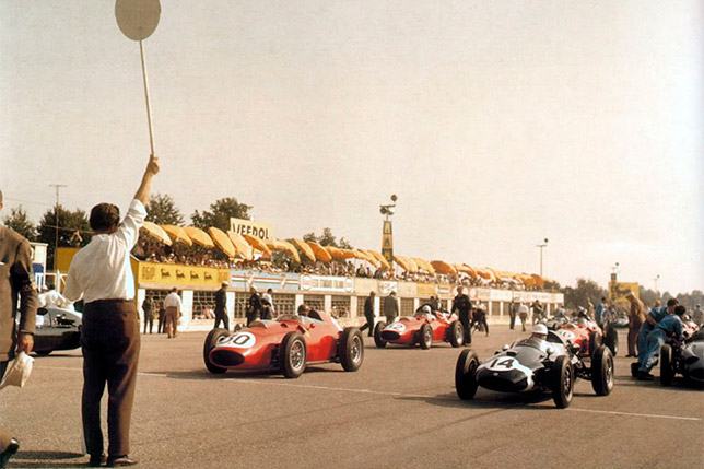 Стартовое поле Гран При Италии 1959 года