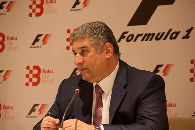 Азад Рагимов, министр молодёжи и спорта Азербайджана