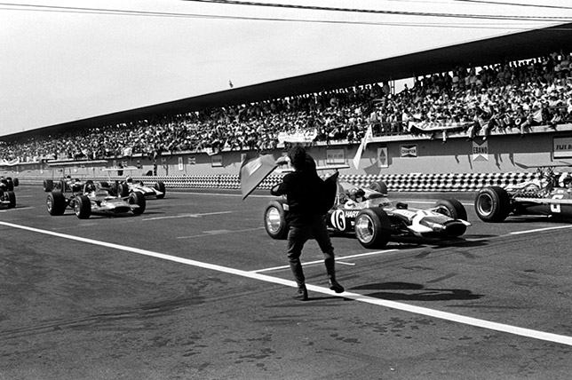 Старт Гран При Мексики 1968 года
