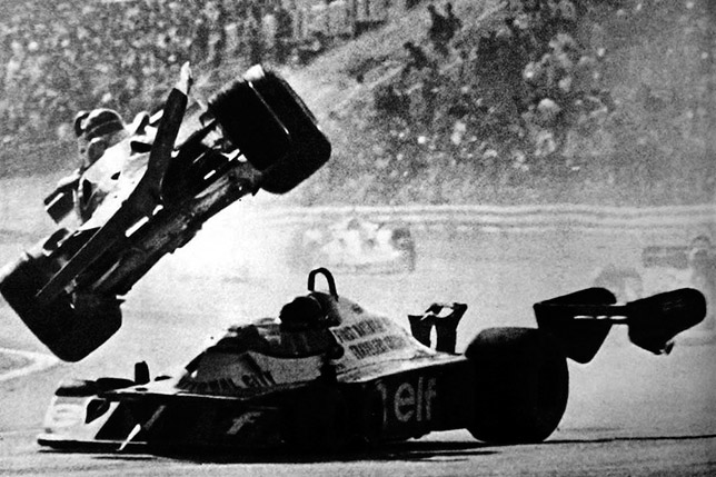 Авария Жиля Вильнёва и Ронни Петерсона на Гран При Японии 1977 года