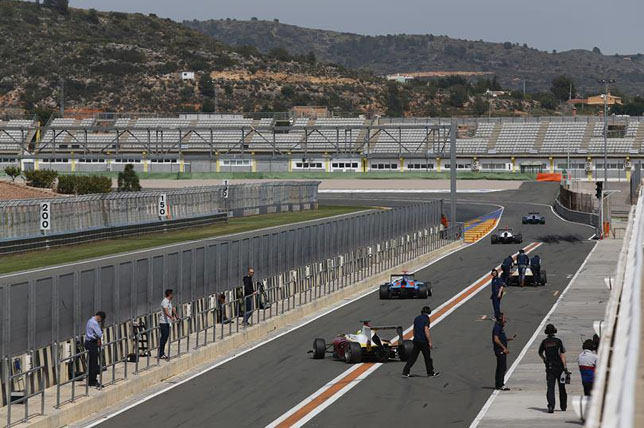 Тесты GP3 в Валенсии, 2015 год