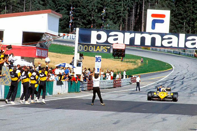 Ален Прост выигрывает Гран При Австрии 1983 года
