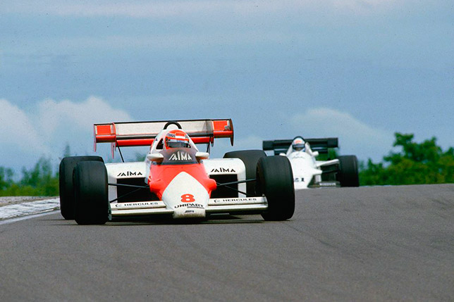 Ники Лауда на Гран При Франции 1984 года