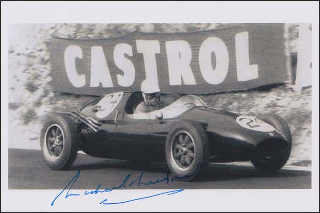 Майкл Макдауэл на трассе Гран При Франции 1957 года