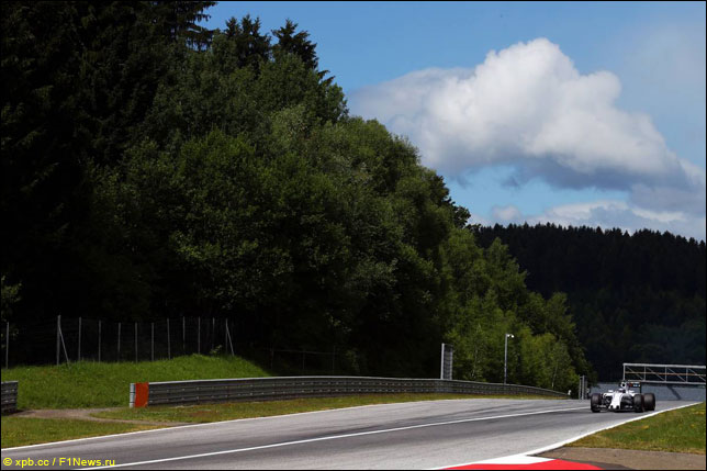 Валттери Боттас на прошлогоднем Гран При Австрии