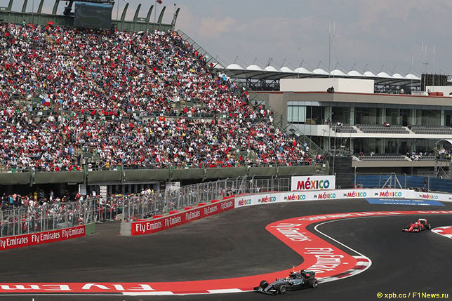 Прошлогодний Гран При Мексики прошёл при полных трибунах