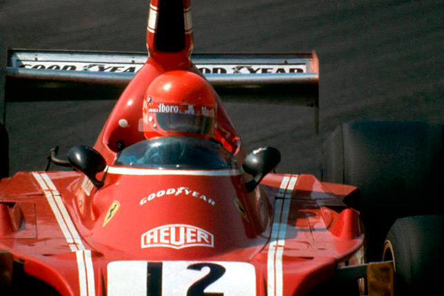 Ники Лауда на Гран При Испании 1974 года