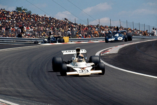 Майк Хэйлвуд и Патрик Депайе на Гран При Франции 1974 года