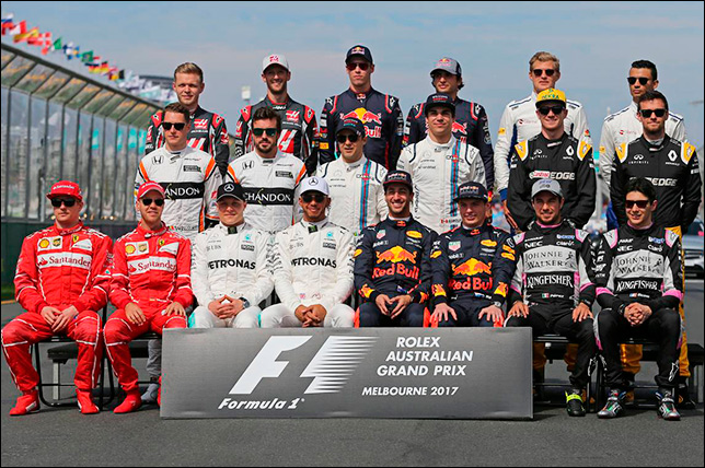 Групповая фотография перед стартом Гран При Австралии