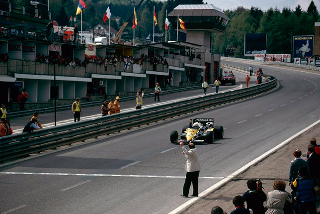 Ален Прост выигрывает Гран При Бельгии, 1983 год