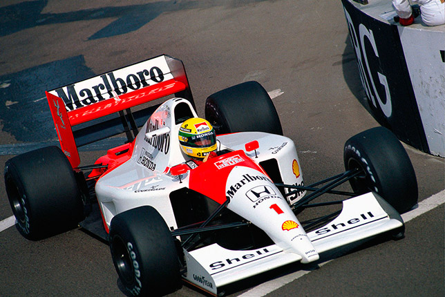 Айртон Сенна на Гран При США 1991 года