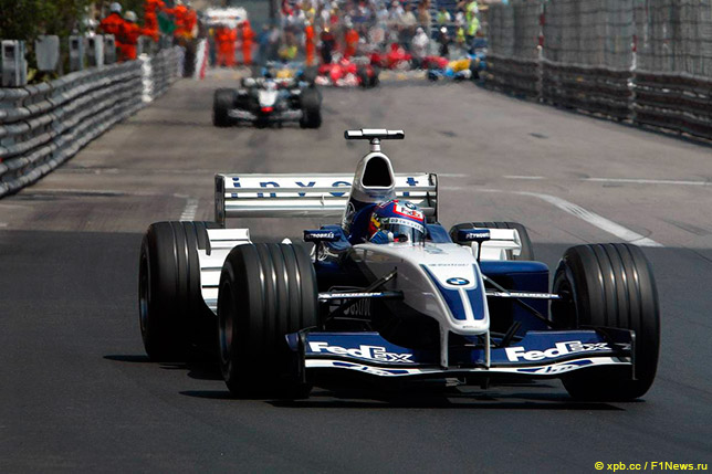 Хуан-Пабло Монтойя на Гран При Монако 2003 года