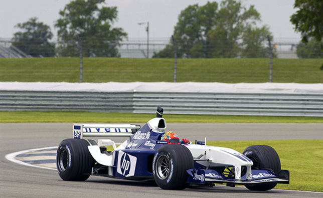 Джеф Гордон за рулём Williams Хуана-Пабло Монтойи, 2003 год