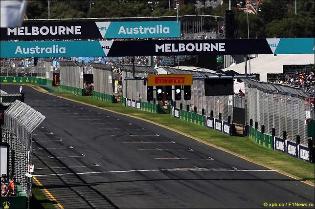 Стартовое поле Гран При Австралии 2018