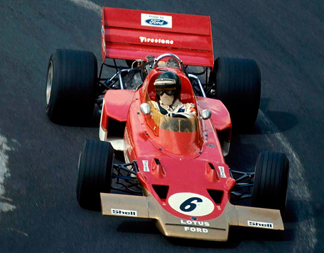 Йохен Риндт на Гран При Франции 1970 года