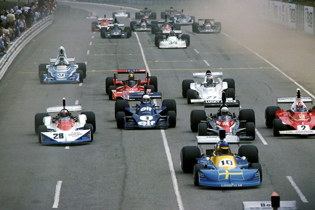 Старт Гран При ЮАР 1976 года