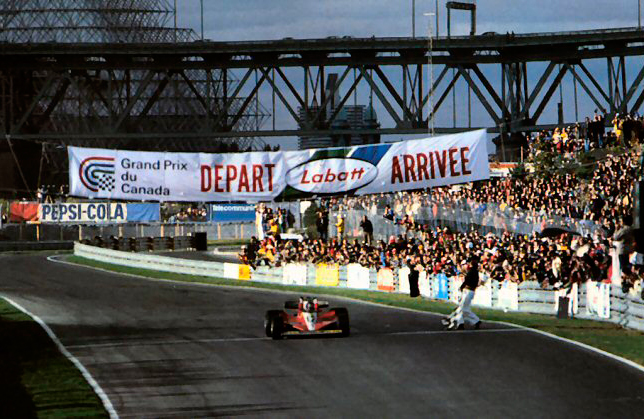 Финиш Жиля Вильнёва на Гран При Канады 1978 года