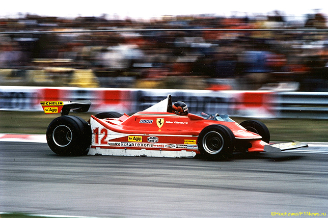 Жиль Вильнёв на Гран При Нидерландов 1979 года