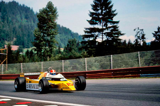 Жан-Пьер Жабуй на Гран При Австрии 1980 года