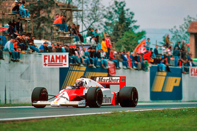 Ален Прост на Гран При Сан-Марино 1986 года