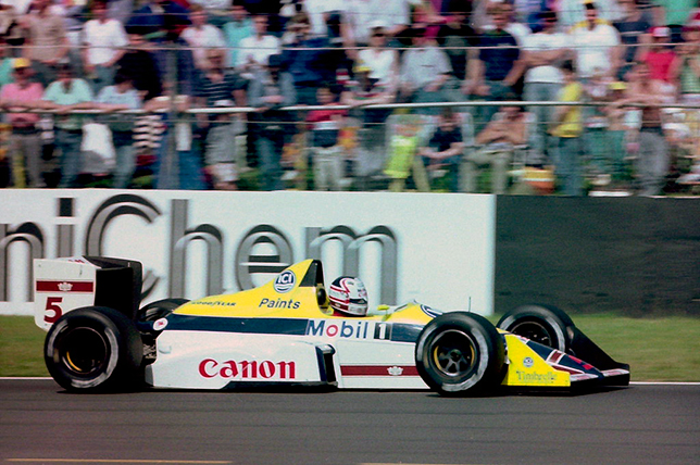 Найджел Мэнселл на Гран При Великобритании 1988 года