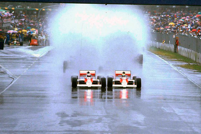 Первый старт Гран При Австралии 1989 года. Фото McLaren