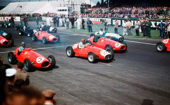 Старт Гран При Великобритании 1953 года