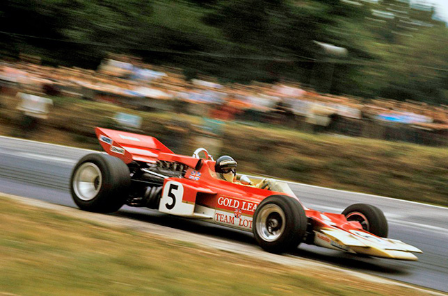 Йохен Риндт на Гран При Великобритании 1970 года
