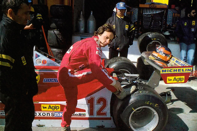 Жиль Вильнёв на Гран При Лонг-Бич (США-Запад) 1978 года. Фото Ferrari