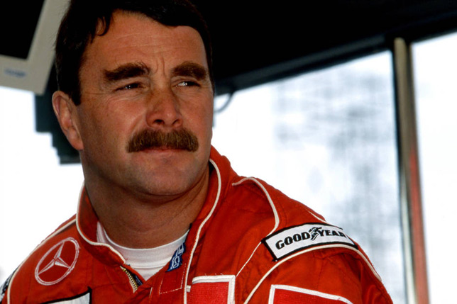 Найджел Мэнселл на Гран При Сан-Марино 1995 года. Фото McLaren