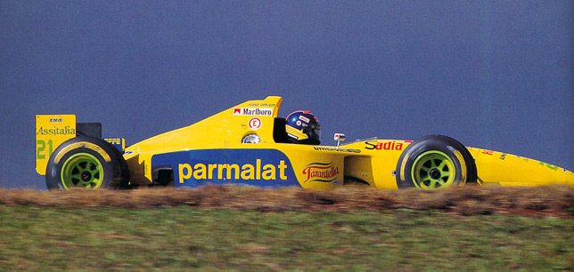 Педро-Паулу Диниц на Forti FG01, 1995 год