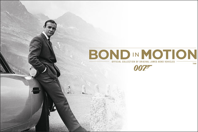 Постер, посвящённый выставке Bond in Motion, фото MGM