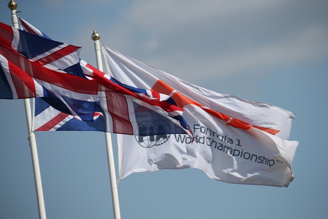 Флаги Великобритании и Формулы 1
